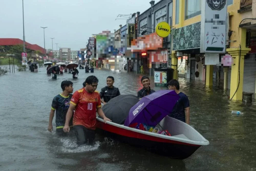 Kelantan kekal merekodkan jumlah mangsa tertinggi. Foto: Bernama