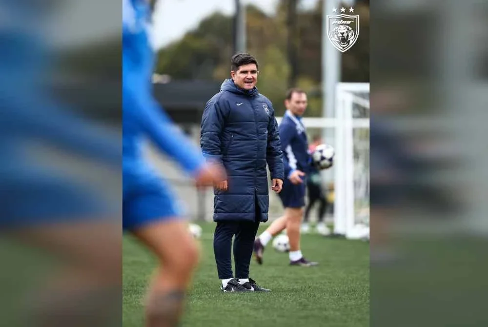Munoz mahu pemain berwaspada cabaran Melbourne City FC. Foto Johor Southern Tigers
