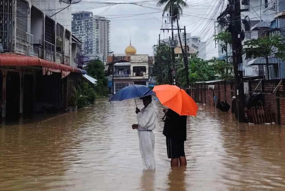 Jerai turut berkongsi keadaan banjir di kawasan sekitar Hatyai.
