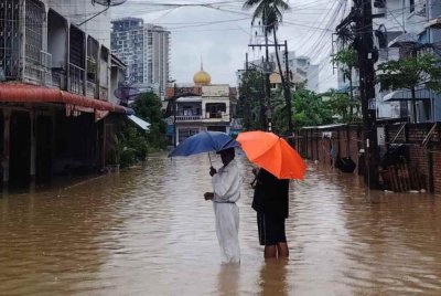 Jerai turut berkongsi keadaan banjir di kawasan sekitar Hatyai.