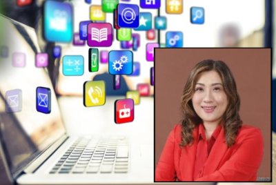 Trend penyebaran maklumat tanpa semakan fakta amat tinggi, menjadikan berita palsu sukar dikawal. Gambar kecil: Jessica Ong