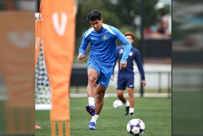Shahrul tekad pamer aksi terbaik dalam perlawanan Liga ACLE menentang Melbourne City FC pada petang Selasa. Foto: Johor Southern Tigers