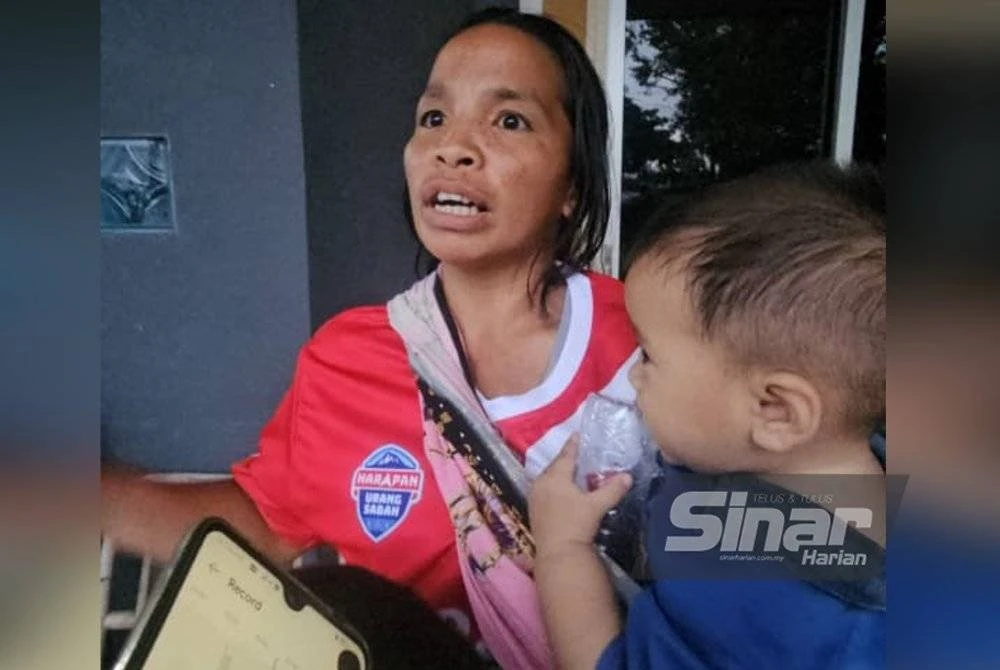 Viliah ketika ditemui Sinar Harian di Kampung Monggorimot, Sook.