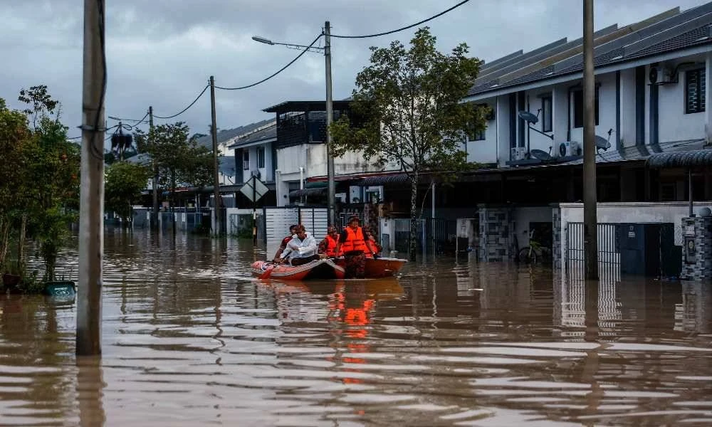MetMalaysia menjangkakan banjir gelombang pertama tidak seburuk kejadian 2021 berdasarkan maklumat terkini model-model cuaca. Gambar hiasan