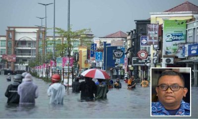 Beberapa kawasan yang jarang atau tidak pernah dinaiki air turut terjejas seperti di sebahagian kawasan di Tumpat, Kota Bharu dan Bachok. Gambar kecil: Mohd Farid 