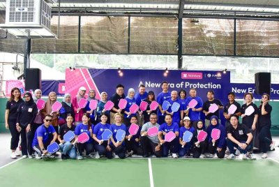 Wakil media dan pempengaruh sempena acara ‘The New Era of Protection’ pada Selasa.