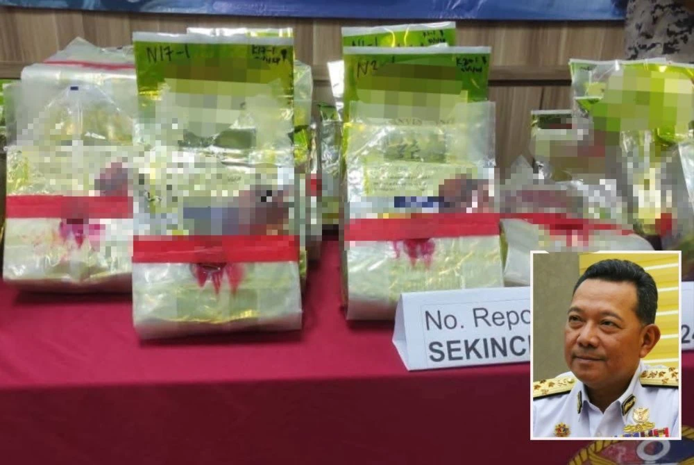 Pelbagai modus operandi melibatkan rangkaian sindiket pengedaran dadah di perairan negara telah dikesan. Gambar kecil: Mohd Rosli.