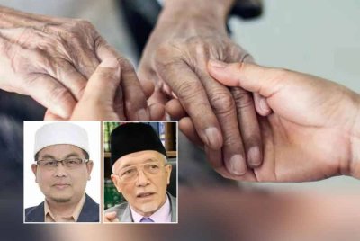 Berbakti kepada ibu bapa diletakkan pada kedudukan amat tinggi. Gambar kecil dari kiri: Mohd Sukki, Mohd Shukri