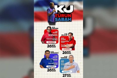 Perkongsian Khairy mengenai jadualnya sewaktu kempen di Sabah.