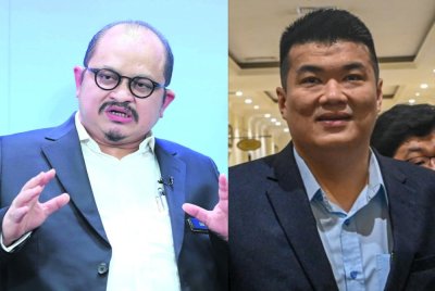 SPRM akan memanggil Albert Tei (kanan) serta pihak yang ditohmah iaitu Shamsul Iskandar (kiri) dalam masa terdekat bagi memberi keterangan.