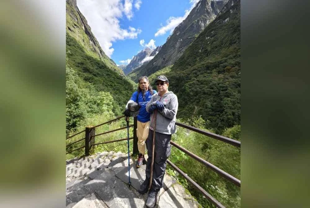 Bersama Addanan, 'bodyguard' penulis di ABC dan sebelum itu di Lembah Langtang.