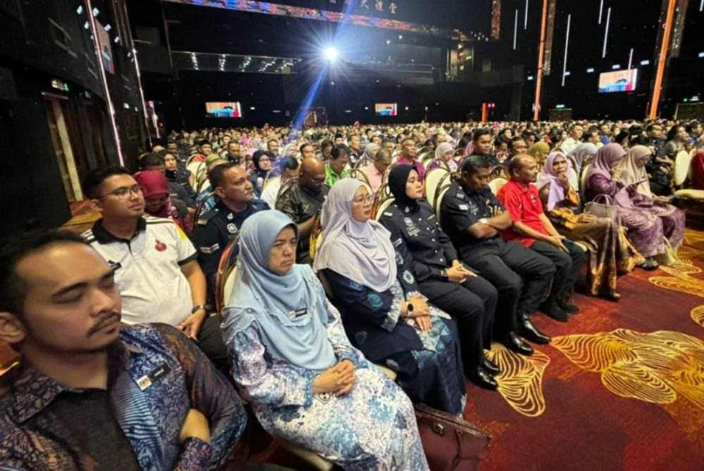Program Kesejahteraan Komuniti 'Disiplin Terjaga, Generasi Terbina' Tahun 2025 berlangsung di Pusat Konvensyen HGH pada Khamis.