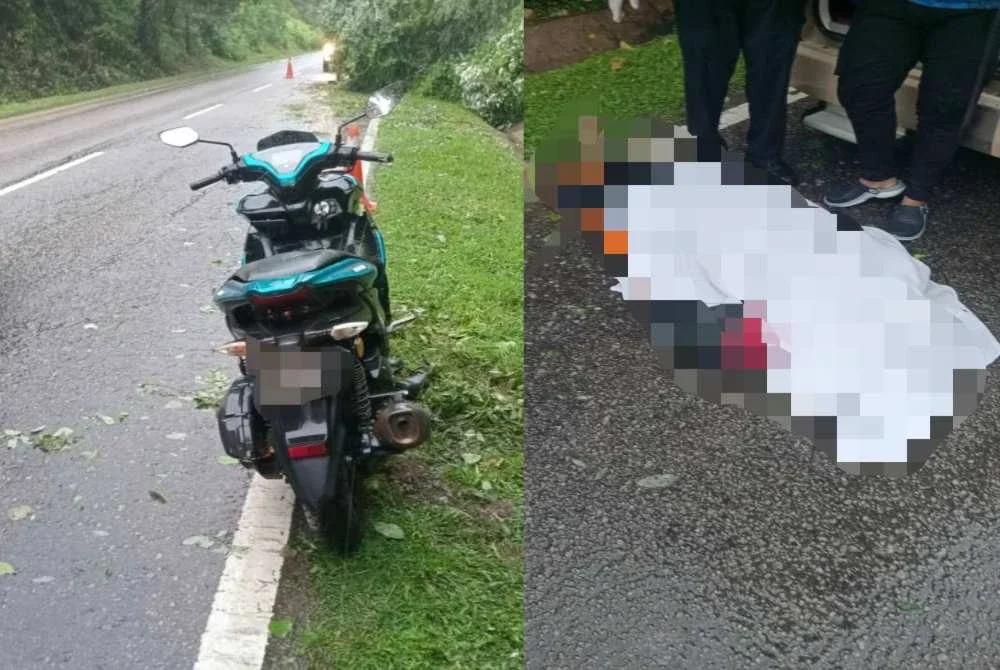 Mangsa disahkan meninggal dunia di tempat kejadian.