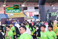 MOHD NA'IM melepaskan peserta Taha Run 2025 di Serdang baru-baru ini. Foto FACEBOOK TABUNG HAJI 