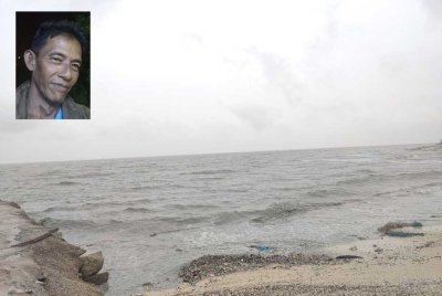 Nelayan berhati-hati dengan ancaman Ribut Tropika Senyar yang melanda Selat Melaka pada malam Khamis. Gambar kecil: Jalaluddin