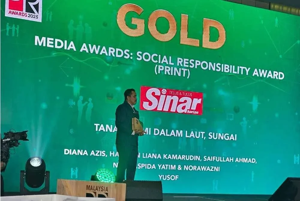 Sinar Harian meraih tiga anugerah berprestij pada MPRA di Kuala Lumpur.