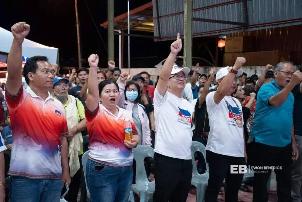 Presiden Pertubuhan Kinabalu Progresif Bersatu (UPKO) Datuk Ewon Benedick memenangi kerusi Dewan Undangan Negeri (DUN) Kadamaian dalam keputusan tidak rasmi PRN17.