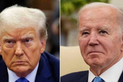 Trump, 79, berulang kali mempersoalkan keupayaan Biden yang berusia 82 tahun ketika meninggalkan jawatan dengan mendakwa, faktor usia dan kesihatan mental menyebabkan beliau tidak mengawal sepenuhnya pejabat eksekutif. Foto Reuters