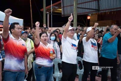 Presiden Pertubuhan Kinabalu Progresif Bersatu (UPKO) Datuk Ewon Benedick memenangi kerusi Dewan Undangan Negeri (DUN) Kadamaian dalam keputusan tidak rasmi PRN17.