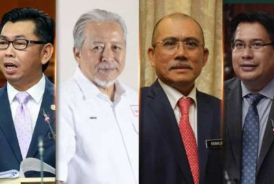 Dari kiri; Mohamad Alamin, Anifah Aman, Ronald Kiandee dan Yamani Hafez antara nama besar yang tewas dalam PRN Sabah ke-17.