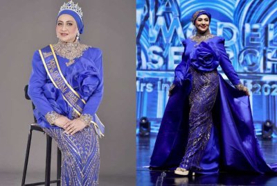 Needa melakar sejarah peribadi tersendiri apabila dinobatkan sebagai Mrs Global International 2025 di Bangkok