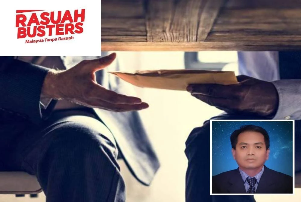 Cabaran utama dalam membanteras rasuah adalah diskriminasi dalam penguatkuasaan undang-undang. Gambar kecil: Mohd Yusri