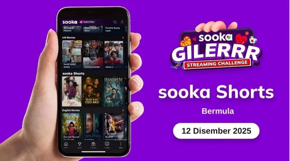 sooka Short bakal dilancarkan pada awal Disember.