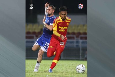 Selangor terpaksa akur gagal ke final Piala FA selepas tewas kepada Sabah. FOTO: MFL