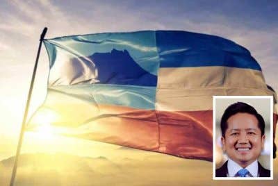 Kerajaan Sabah terbentuk hasil gabungan GRS, UPKO,BN dan PH. Gambar kecil: Arthur 