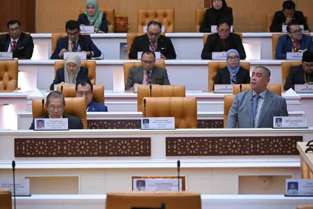 Saarani ketika sesi penggulungan Belanjawan Perak 2026 pada Selasa.