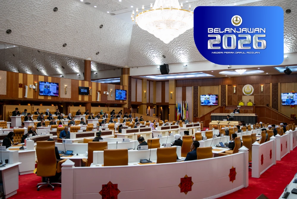 DUN Perak meluluskan Belanjawan Negeri Perak 2026 berjumlah RM1.61 bilion pada Selasa.