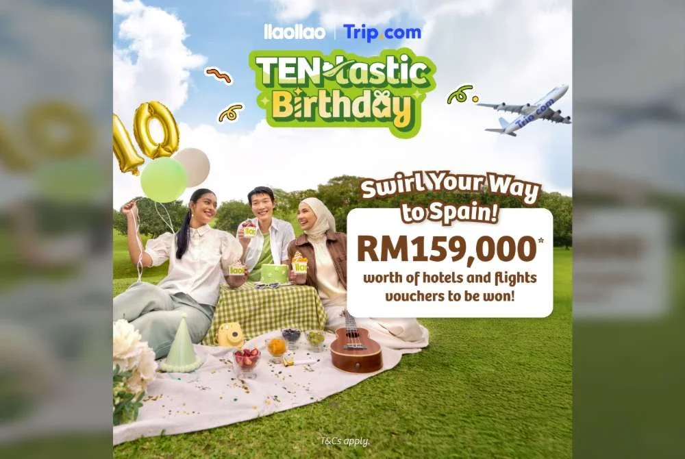 Dua pemenang hadiah utama akan menerima percutian penuh berbayar ke Sepanyol, tempat kelahiran jenama Ilaollao.