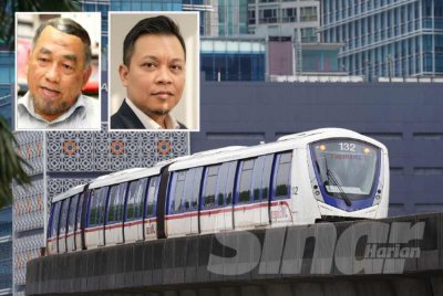 Malaysia dianggarkan mengalami kerugian produktiviti lebih RM540 juta tahun lalu akibat gangguan perkhidmatan tren di Lembah Klang. Gambar kecil dari kiri: Barjoyai, Mohd Faisol
