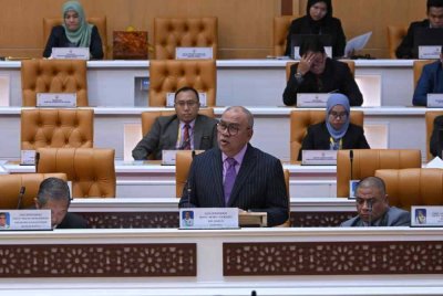 Mohd Zolkafly dalam sesi penggulungan Belanjawan Perak 2026 pada Selasa.