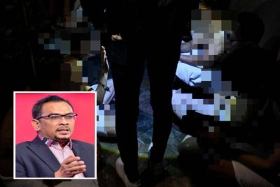 Seramai 202 lelaki termasuk 17 penjawat awam ditahan selepas disyaki terbabit dalam aktiviti hubungan songsang di sebuah spa di Chow Kit, baru-baru ini. Gambar kecil: Musa Awang 