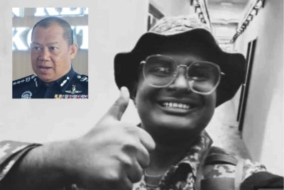 Siasatan berhubung kematian kadet Palapes UTM Skudai, Allahyarham Syamsul Haris Shamsudin, 22, kini diambil sepenuhnya oleh USJT Bukit Aman. Gambar kecil: Ab Rahaman