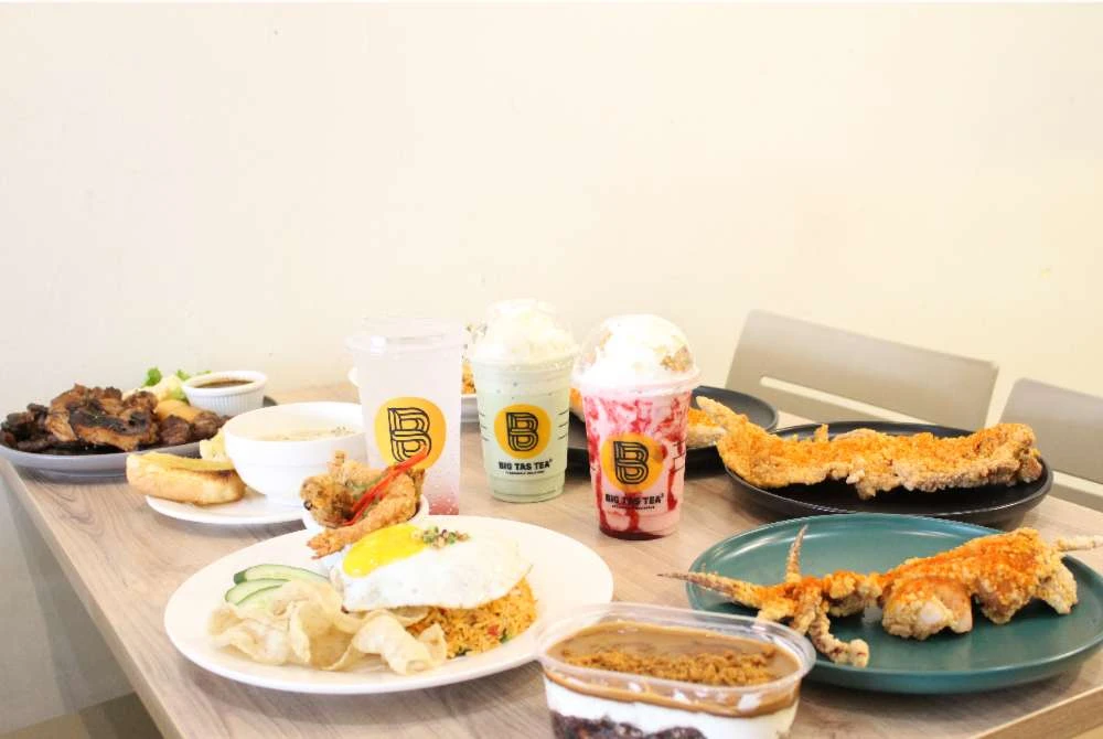 Kafe BigTastea di Sabak Bernam menjadi antara cabang perniagaan yang memanfaatkan Rini bagi menambah pendapatan syarikat.