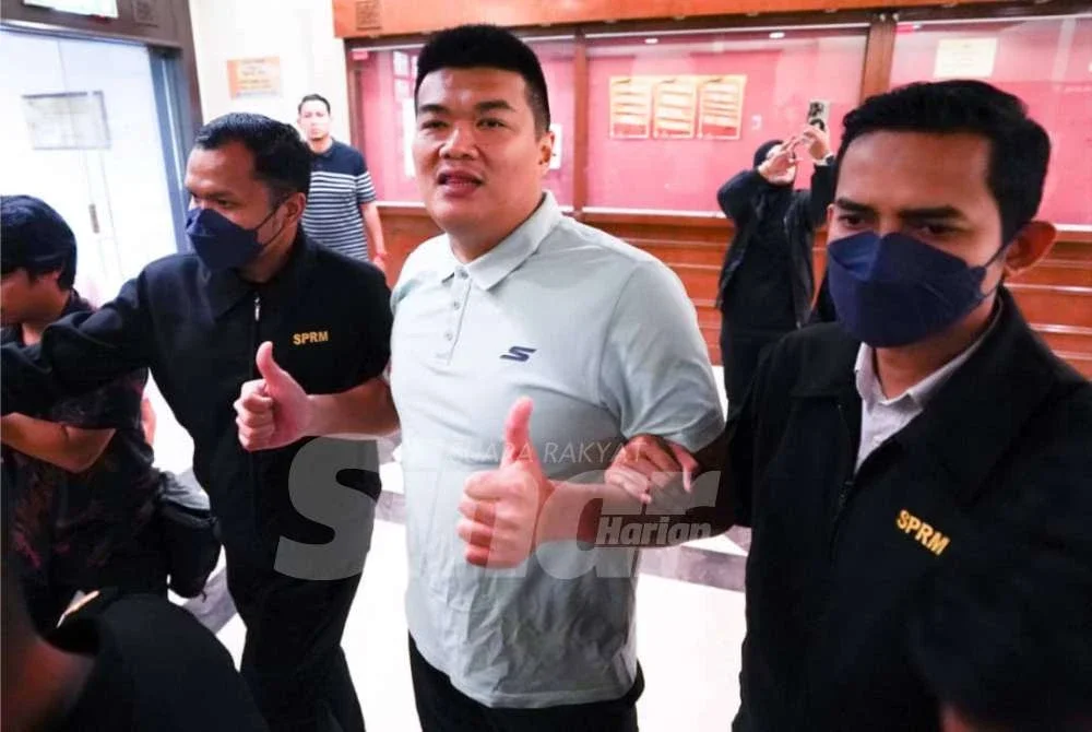 Albert Tei mengaku tidak bersalah di Mahkamah Sesyen Kuala Lumpur pada Khamis. Foto: ROSLI TALIB