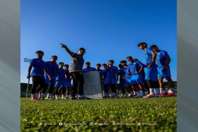 Skuad Harimau Muda akan bertemu Laos dalam aksi pembukaan Sukan SEA pada Sabtu ini. - FOTO: FAM