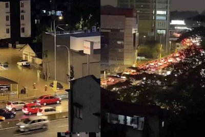 Jalan Tun Razak sekitar Hospital Kuala Lumpur, Pusat Dagangan Dunia Kuala Lumpur dan Pekeliling - Foto FB
