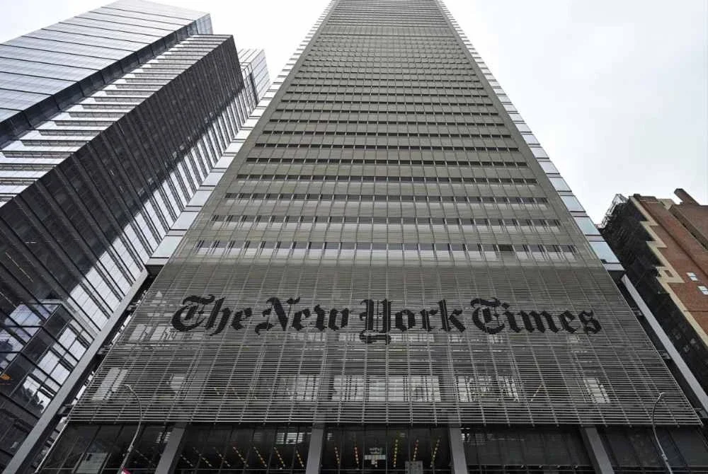 The New York Times saman Pentagon atas dasar media baharu yang didakwa menyekat kebebasan media dan melanggar Perlembagaan AS - Foto: Agensi