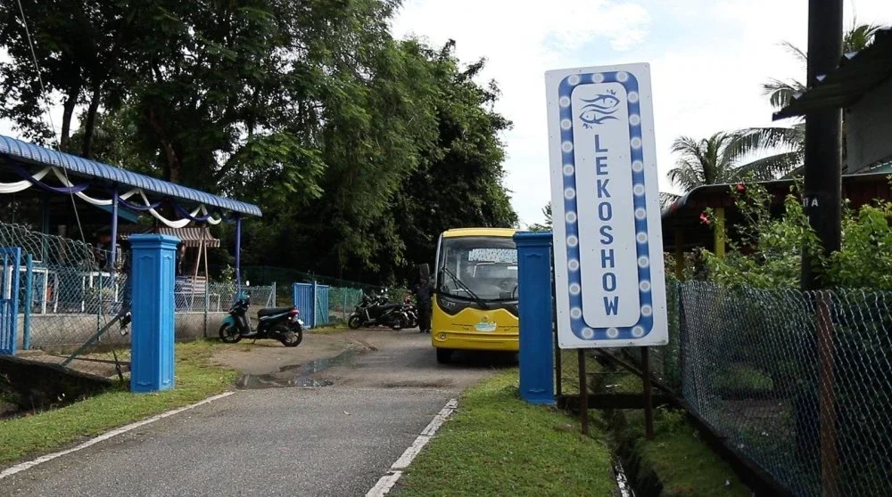 Lekoshow antara daya tarikan di Pulau Tuba.