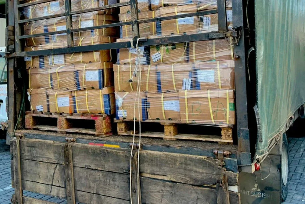 AKPS KLIA merampas 1,750 kilogram cili segar. Foto: AKPS