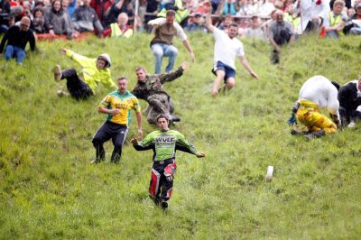 Cheese rolling 