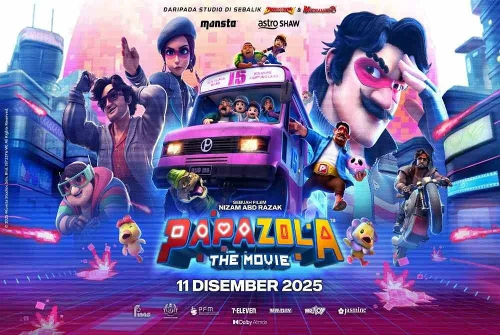
Papa Zola The Movie akan memasuki pasaran Indonesia, Vietnam, India, dan Timur Tengah mulai April.
