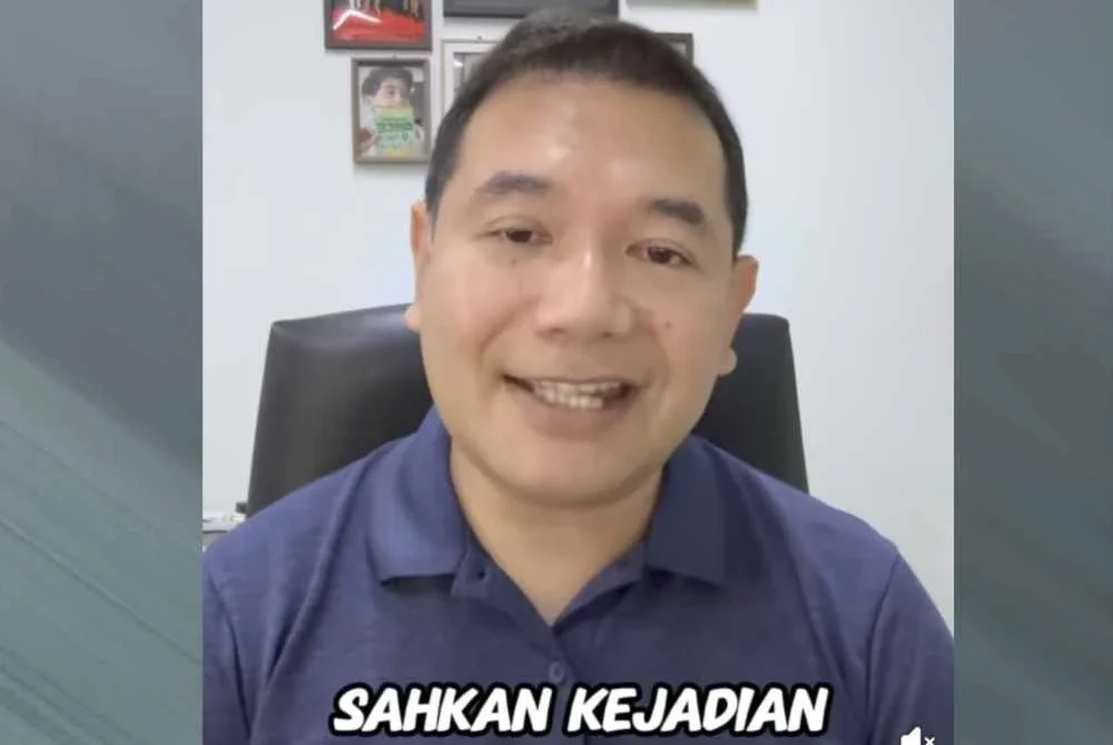 Tangkap layar hantaran Facebook Rafizi pada Isnin