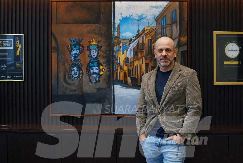 Di bawah kepimpinan Tindaro, Siemens muncul sebagai peneraju dalam industri mineral dan fiber. Foto Sinar Harian - ROSLI TALIB