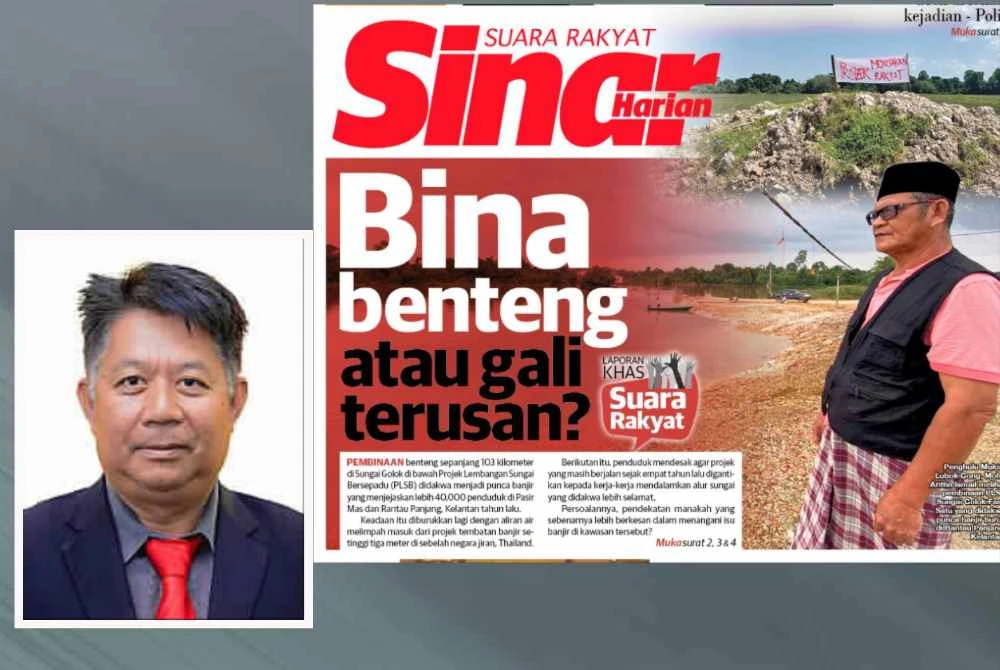 Dr Aweng (gambar kecil) berkata, kedua-dua struktur buatan manusia itu memberi kesan ekologi yang tidak banyak berbeza berbanding kaedah semula jadi.