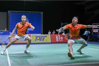 Aaron - Wooi Yik sandaran utama untuk meraih mata buat skuad negara. Foto Bernama 