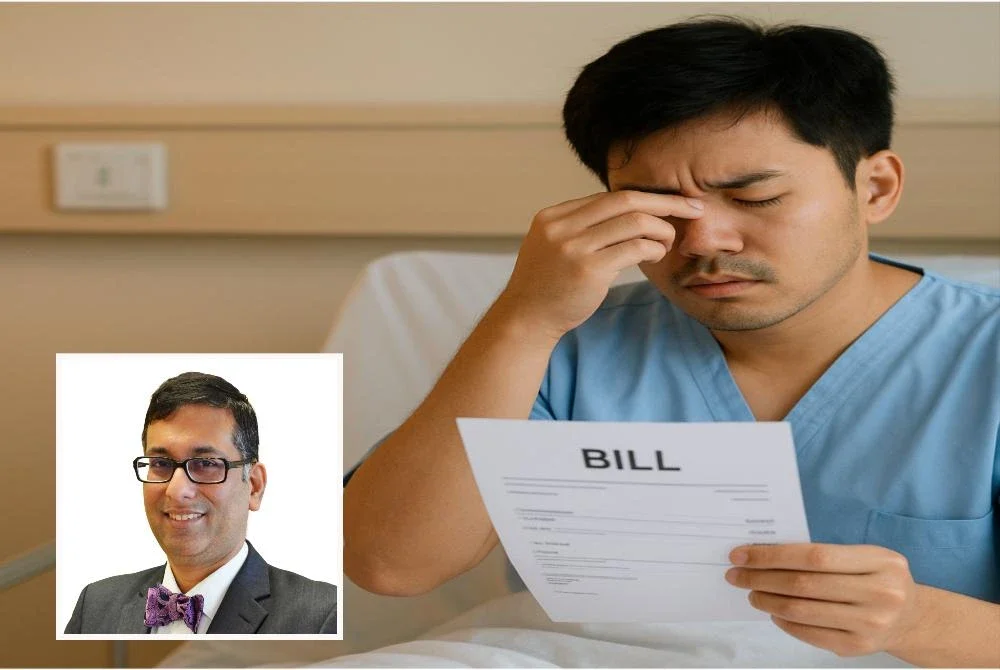 Setiap hospital swasta mempunyai mekanisme pemantauan bil masing-masing untuk memastikan ketelusan dan pematuhan terhadap keperluan sedia ada. Gambar kecil: Dr Kuljit Singh